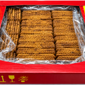 Biscuiti cu tărâțe si seminte de in Gopak