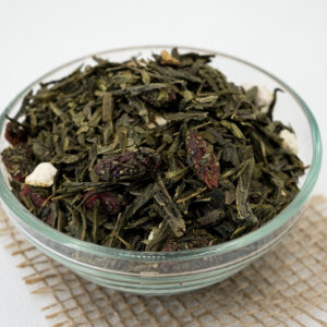 ceai verde cu goji in bol